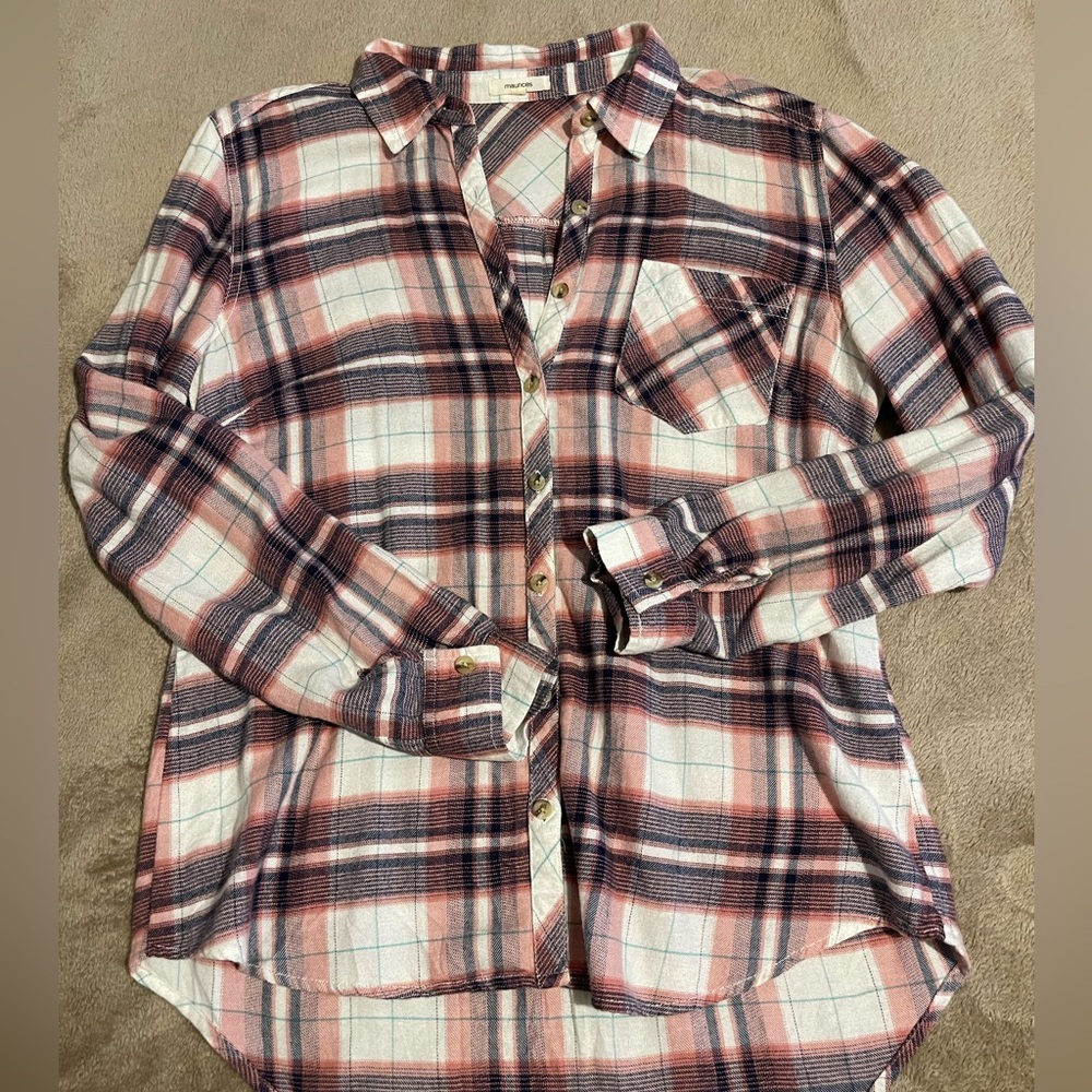 Maurice’s Plaid Flannel Shirt